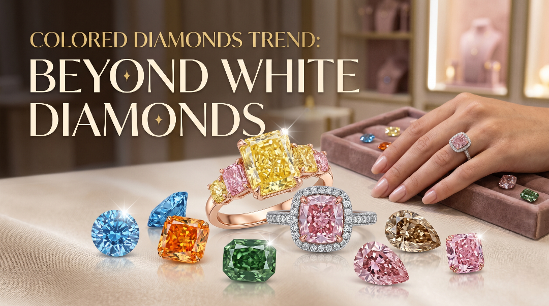 Colored Diamonds Trend: Beyond White Diamonds Shree Diamond Mfg