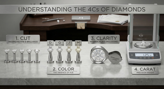 Understanding the 4Cs of Diamonds (Cut, Color, Clarity, Carat) Shree Diamond Mfg