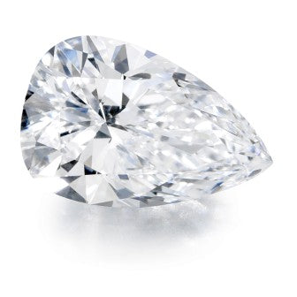 Pear White Diamond