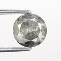 1.16 Ct. Round Brilliant Cut Fancy Gray Color Natural Diamond 6.82 mm