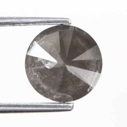 1.84 Ct. Round Brilliant Cut Fancy Dark Gray Color Natural Diamond 7.70 mm (Copy)