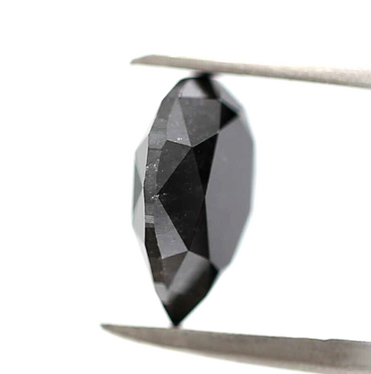 2.02 ct Fancy Black Color Pear Loose Diamond