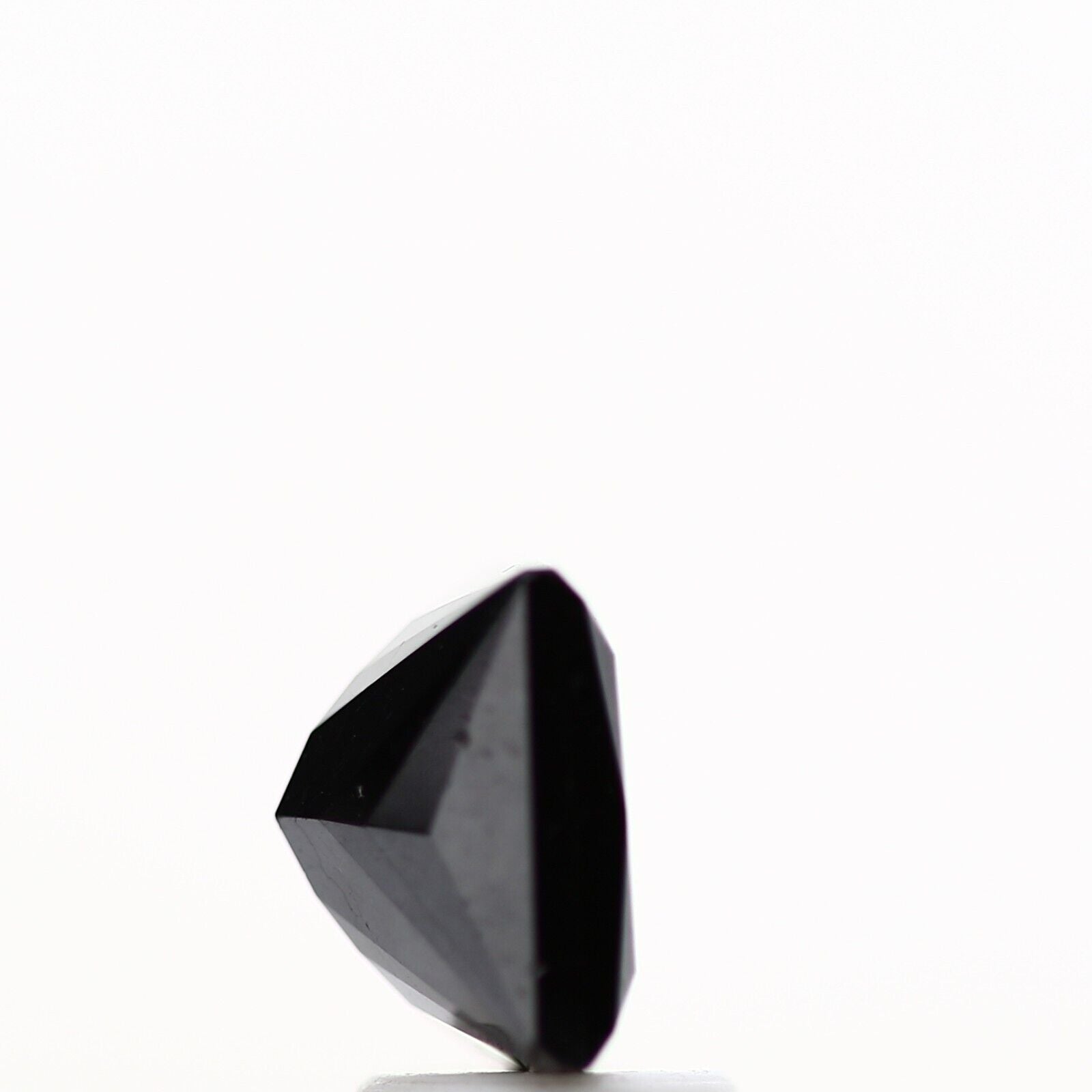 3.10 ct Princess Cut Black Loose Diamond for Ring