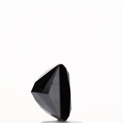 3.10 ct Princess Cut Black Loose Diamond for Ring