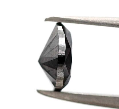 0.89 ct Pear Diamond Fancy Black Color Loose Diamond for Ring