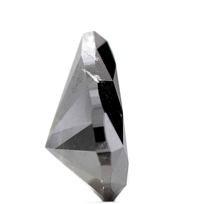 2.81 ct Natural Black Pear Shape Loose Diamond