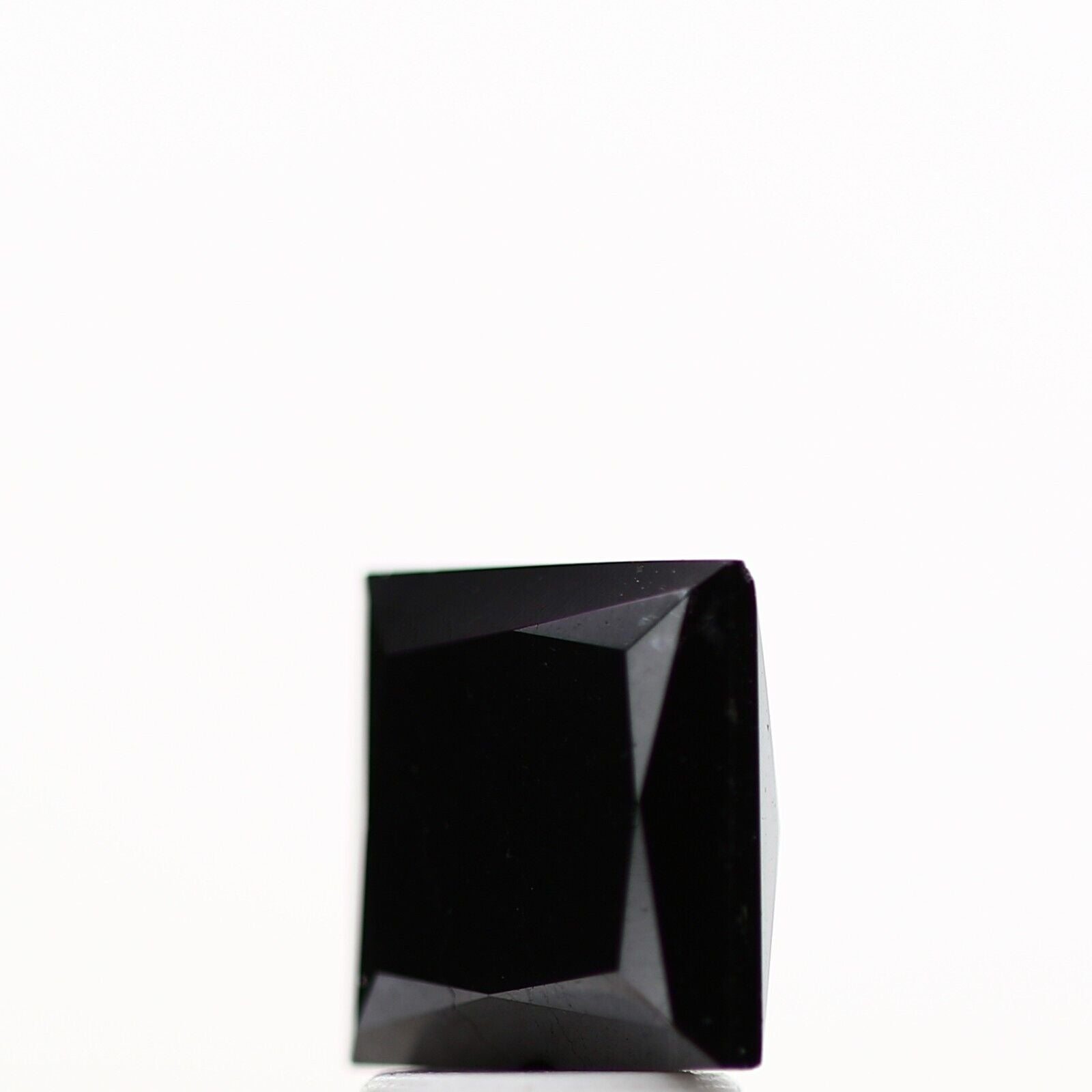 3.10 ct Princess Cut Black Loose Diamond for Ring