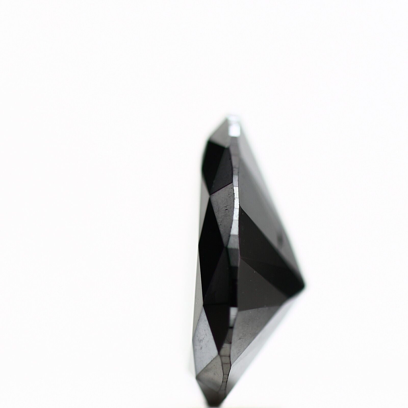 3.20 ct Pear Diamond Natural Loose Black Diamond for Ring