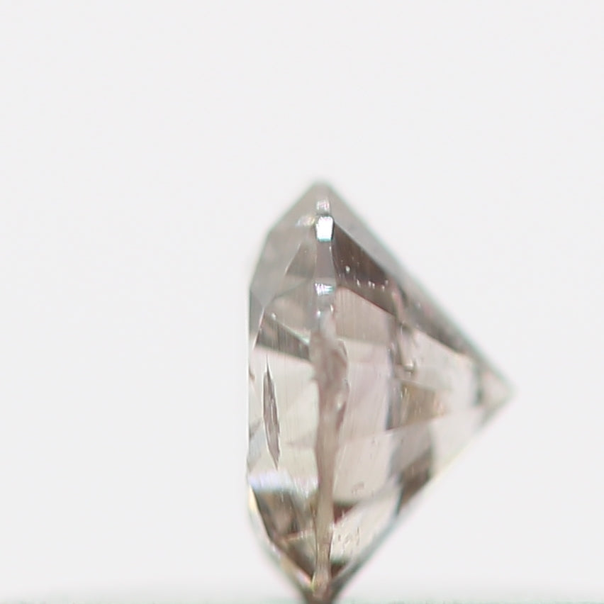 Natural Loose Round Salt And Pepper Diamond Fancy Brown Color 0.15 CT 3.30 x 2.10 MM Round Brilliant Cut Diamond ! Christmas Gift for Her