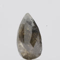 Salt and Pepper Diamond Fancy Gray Color 3.25 CT 12.60 x 7.50 x 3.80 MM Pear Cut Diamond! Natural Loose Diamond ! Christmas Gift for Her