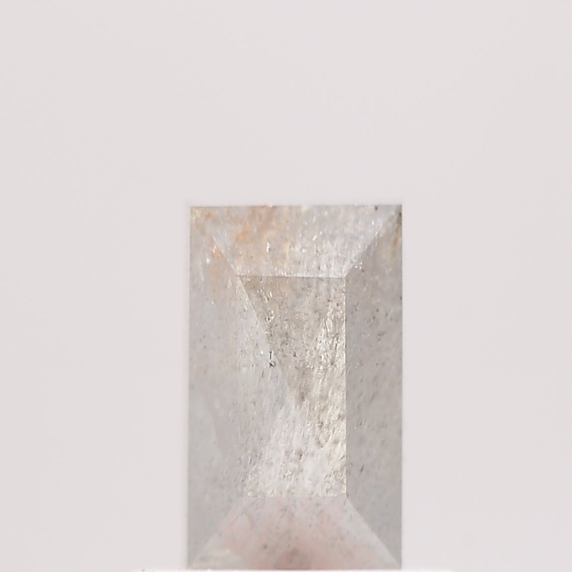 salt and pepper diamond ! 0.85 Ct 6.10 x 3.70 x 2.80 MM natural gray baguette loose diamond for engagement ring for her