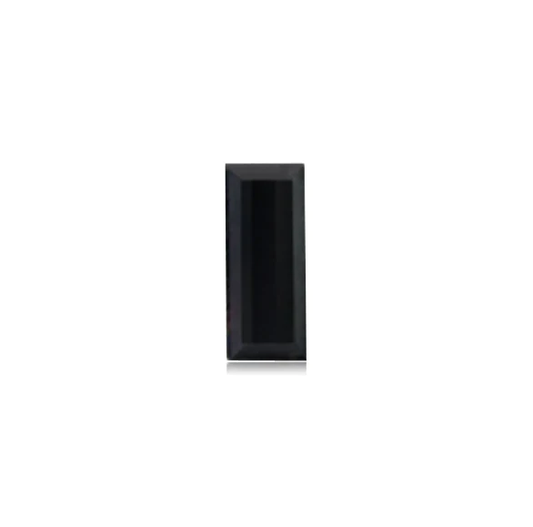 Fancy Black Color Loose Diamond, Natural Baguette 6.00 X 3.00 MM