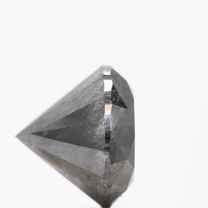 2.56 Carat Fancy Black Round Shape Brilliant Cut Natural Loose Diamond