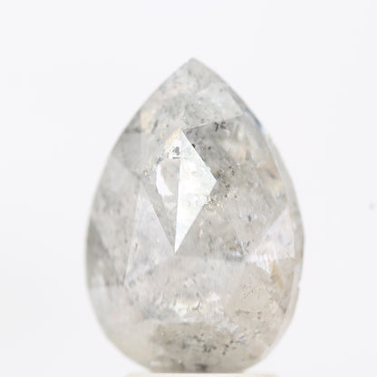 Salt and Pepper Diamond Fancy Gray Color 3.45 CT 11.60 x 8.00 x 4.70 MM Pear Cut Diamond! Natural Loose Diamond ! Christmas Gift for Her