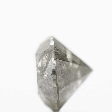 1.80 Carat Salt and Pepper Diamond Gray Round Brilliant Cut Natural Loose Diamond