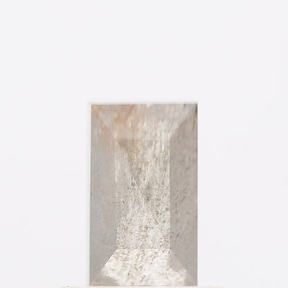 salt and pepper diamond ! 0.85 Ct 6.10 x 3.70 x 2.80 MM natural gray baguette loose diamond for engagement ring for her