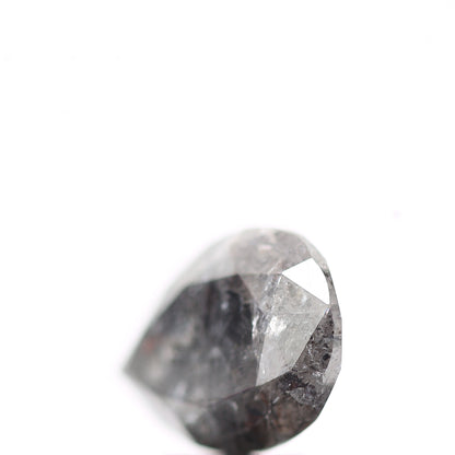 Salt and Pepper Diamond Fancy Gray Color 3.88 CT 12.50 x 8.30 x 5.30 MM Pear Cut Diamond! Natural Loose Diamond ! Christmas Gift for Her