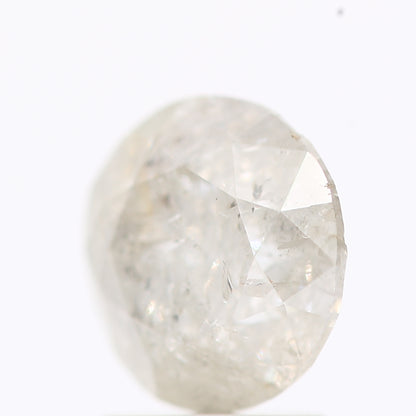 Natural Loose Round Salt And Pepper Diamond Fancy Grey Color 2.00 CT 7.80 X 5.08 MM Round Brilliant Cut Diamond ! Christmas Gift for Her