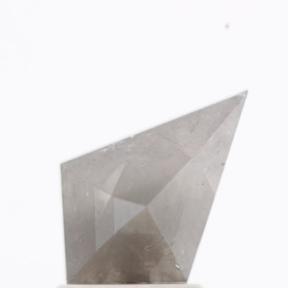 salt and pepper diamond ! 1.19 Ct 10.20 x 6.68 x 3.60 MM natural gray shield loose diamond for engagement ring for her