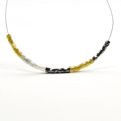 Fancy Mix Color Tube Polished Loose Diamond Beads for Strand