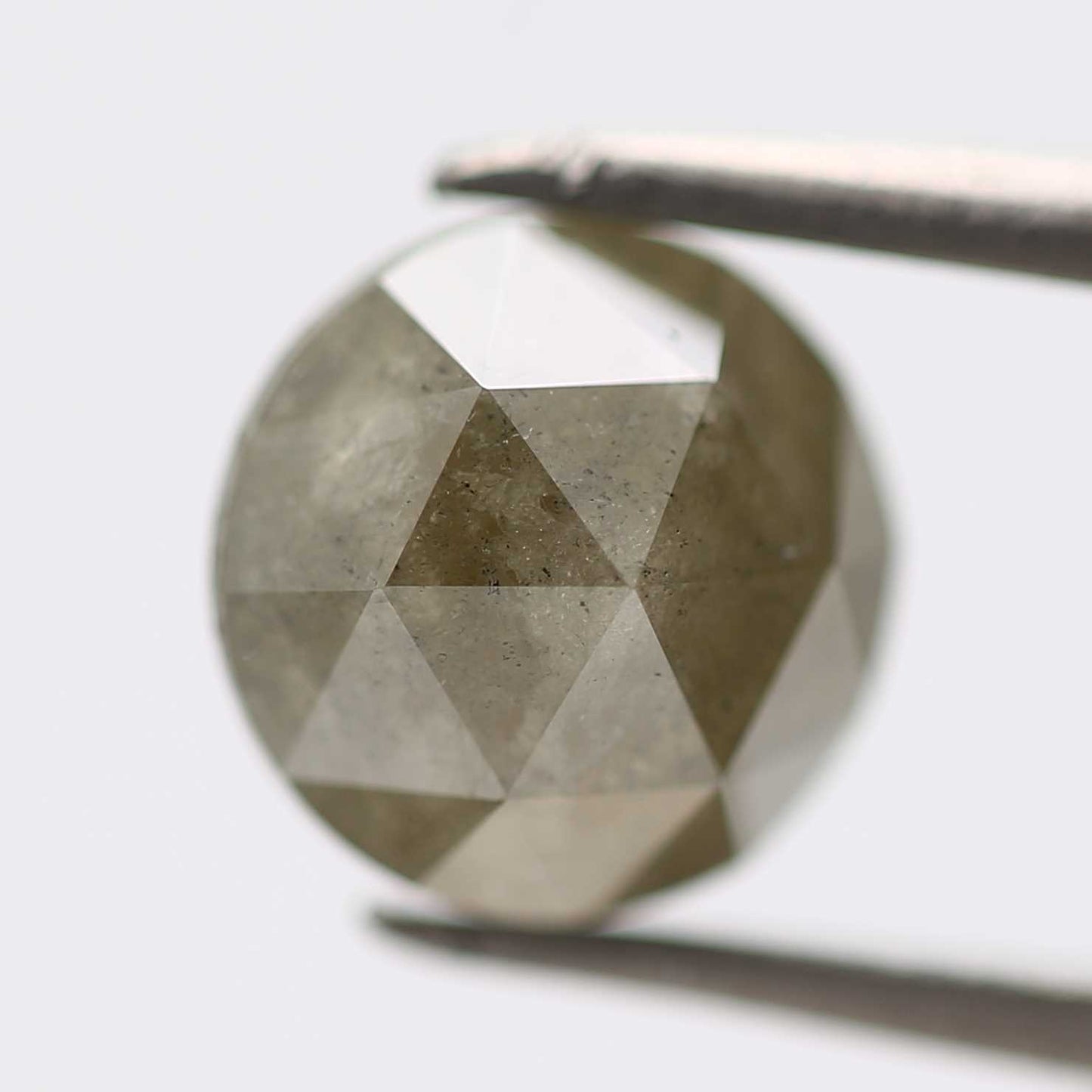 1.62 Carat Fancy Round Rosecut Shape Brilliant Cut Natural Loose Diamond