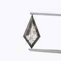 Salt and Pepper Diamond ! Fancy Gray Color Kite Diamond for Engagement Ring ! Natural Loose Diamond ! 0.67 Carat Unique Rare Diamond For Her