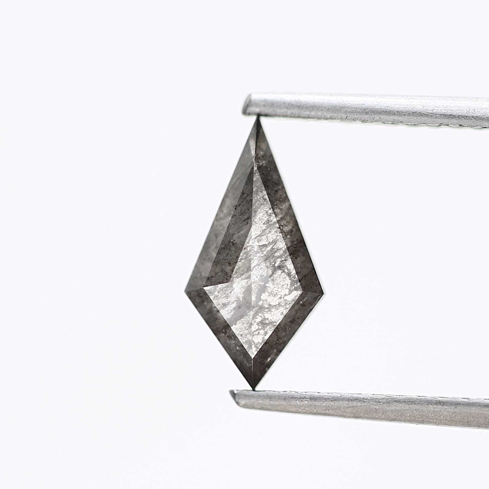 Salt and Pepper Diamond ! Fancy Gray Color Kite Diamond for Engagement Ring ! Natural Loose Diamond ! 0.67 Carat Unique Rare Diamond For Her