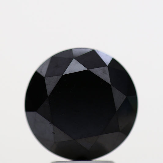 Black Loose Round Diamond AA Quality [10.16 MM] Natural Diamond For Engagement Ring 5.51 Carat