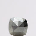 0.80 Ct Natural Black Cushion Single Cut Loose Diamond for Jewelery