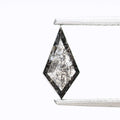 Salt and Pepper Kite Diamond ! Fancy Gray Color Diamond for Engagement Ring ! Natural Loose Diamond ! 0.57 Carat Unique Rare Diamond For Her