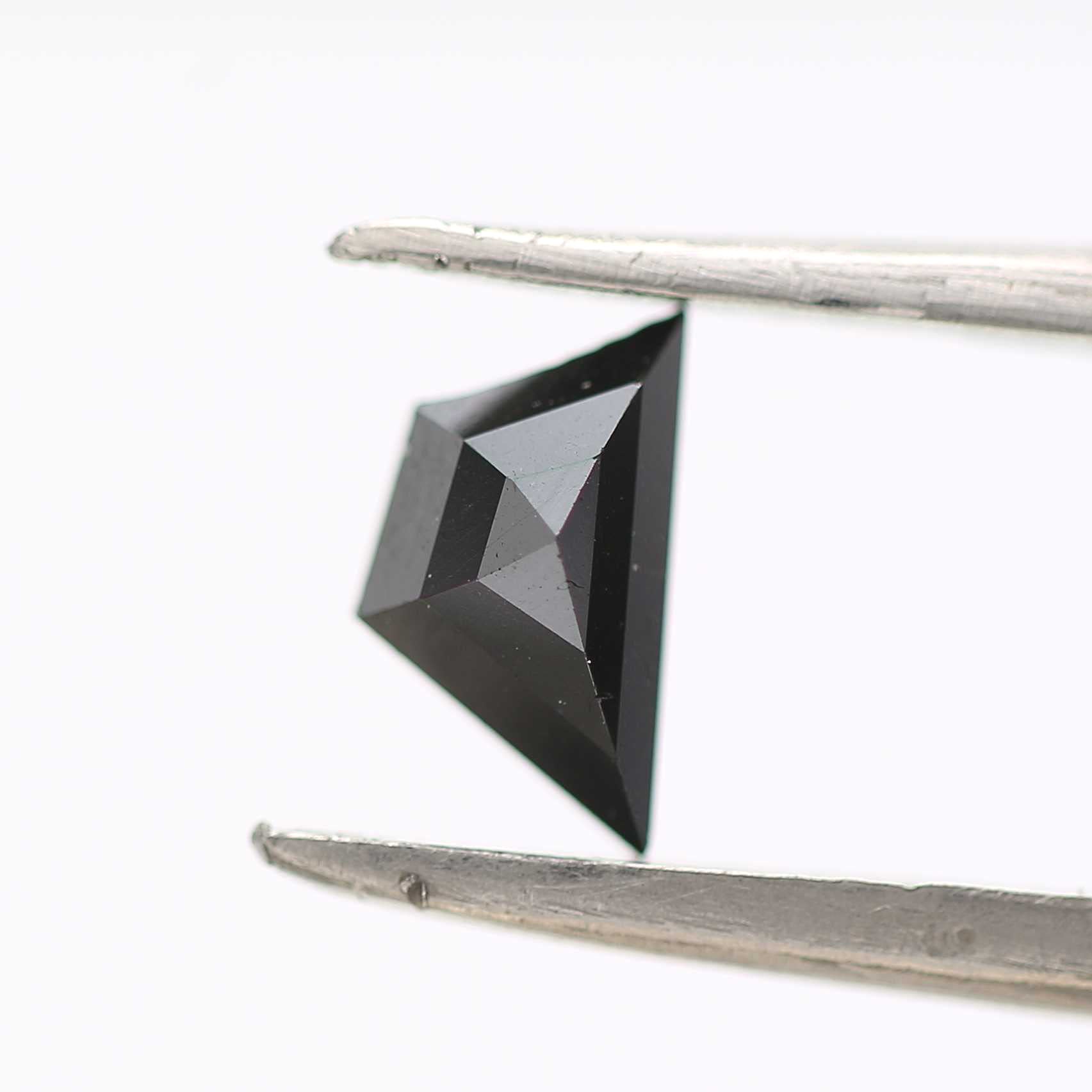 0.53 ct Natural Black Trapozoid Loose Diamond for Jewelry