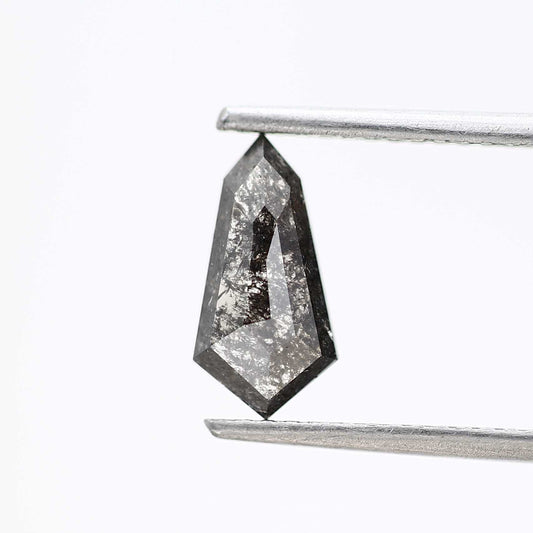Salt and Pepper Shield Diamond ! Fancy Gray Color Diamond for Engagement Ring ! Natural Loose Diamond ! 1.61 Ct Gorgeous Diamond For Her
