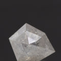 salt and pepper diamond ! 1.27 Ct 8.60 x 6.90 x 3.20 MM natural gray shield loose diamond for engagement ring for her