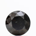 1.86 carat, Fancy Black Diamond, Round Shape, GIA