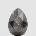 Salt and Pepper Diamond Fancy Gray Color 1.20 CT 8.00 x 5.50 x 3.25 MM Pear Cut Diamond! Natural Loose Diamond ! Christmas Gift for Her