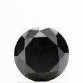 1.45 carat, Fancy Black Diamond, Round Shape, GIA