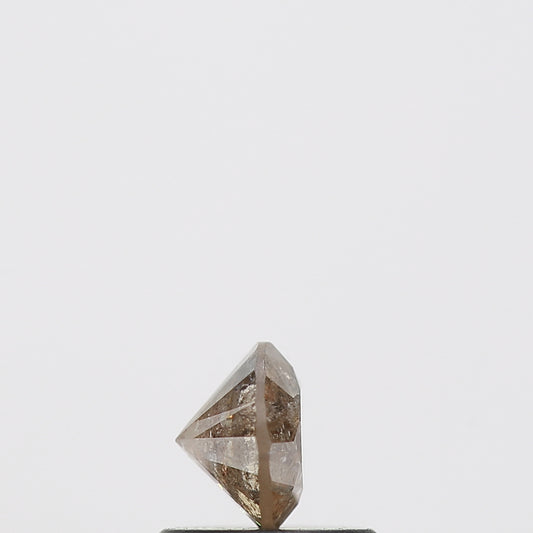 0.48 Carat Fancy Brown Round Shape Brilliant Cut Natural Loose Diamond