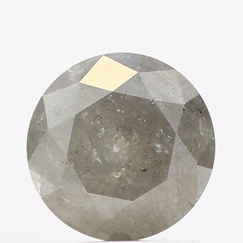 1.16 Carat Gray Round Shape Brilliant Cut Natural Loose Diamond