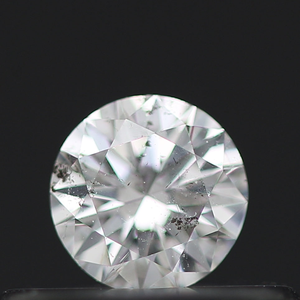 0.20 Carat White Round E/F, I1 Natural Loose Diamond