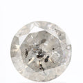 Natural Diamond Fancy Gray Round Brilliant Cut Loose Diamond For Engagement Ring