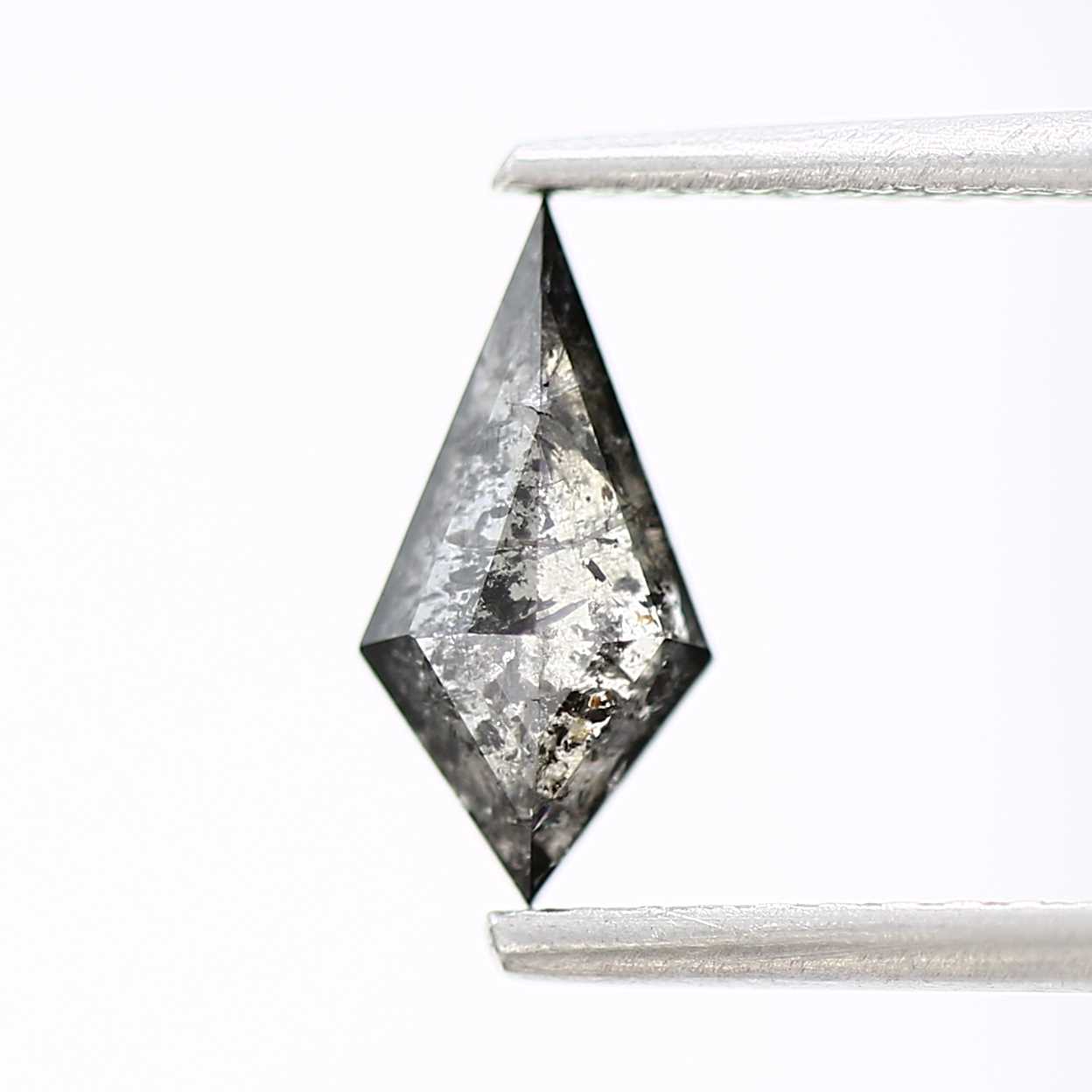 Salt and Pepper Diamond ! Fancy Gray Color Kite Diamond for Engagement Ring ! Natural Loose Diamond ! 0.43 Carat Gorgeous Diamond For Her