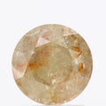 Salt and Pepper Round Diamond ! Fancy Orange Brilliant Cut Diamond for Engagement Ring, Natural Loose Diamond ! 1.30 Ct Diamond Gift for Her