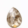 Salt and Pepper Diamond Fancy Brown Color 1.03 CT 7.25 x 5.31 x 2.81 MM Pear Cut Diamond! Natural Loose Diamond ! Christmas Gift for Her