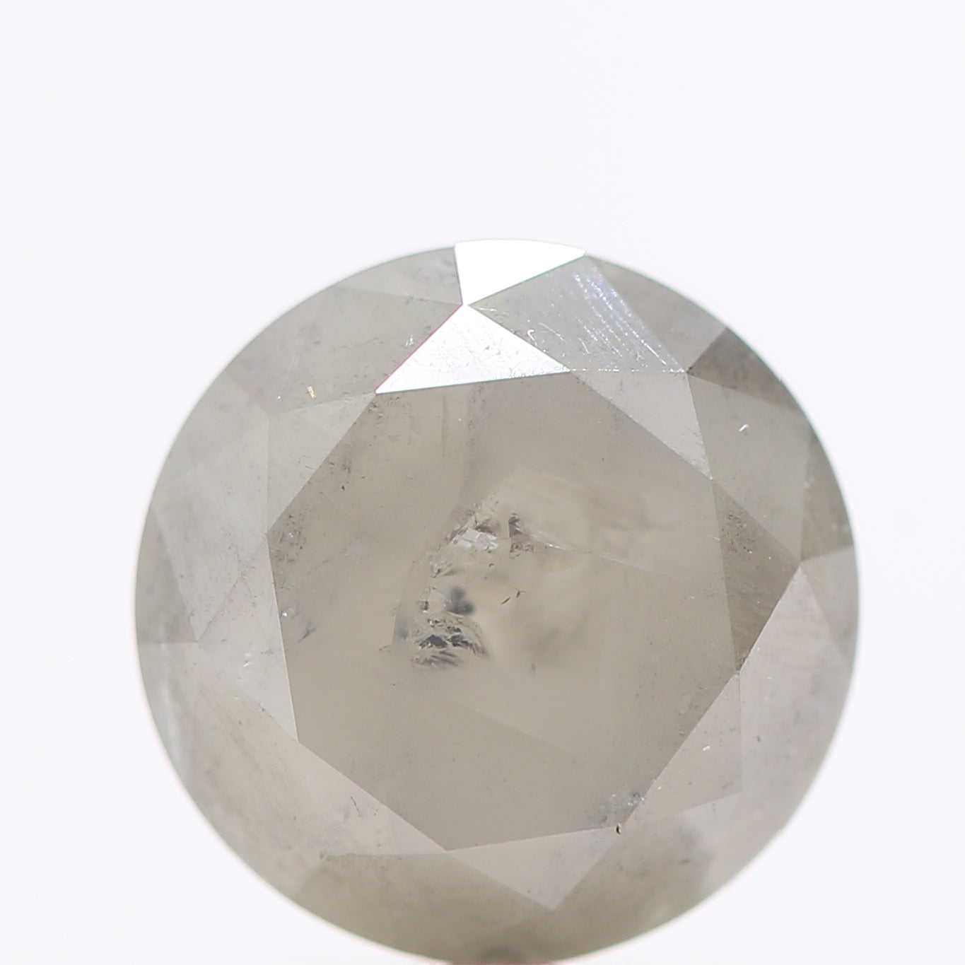1.70 Carat Fancy Gray Round Shape Brilliant Cut Natural Loose Diamond