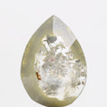 Salt and Pepper Diamond Fancy Gray Color 0.58 CT 7.20 x 5.12 x 1.80 MM Pear Cut Diamond! Natural Loose Diamond ! Christmas Gift for Her