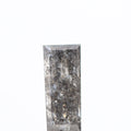 salt and pepper diamond ! 0.72 Ct 7.90 x 3.35 x 2.68 MM natural gray baguette loose diamond for engagement ring for her