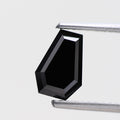 Coffin Shape Fancy Black Natural Loose Diamond, 1.13 Carat