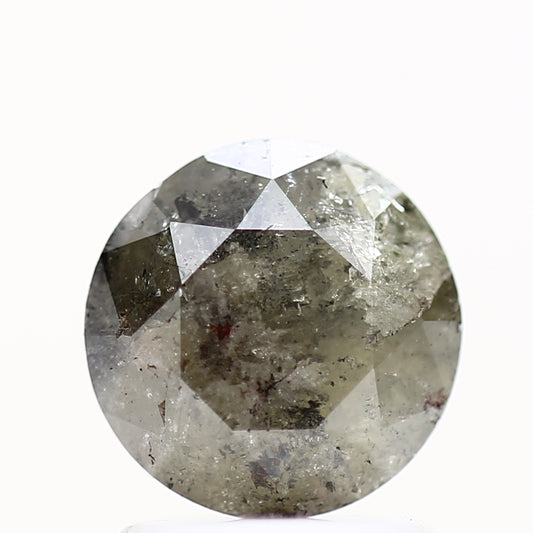 1.41 Carat Fancy Gray Round Shape Brilliant Cut Natural Loose Diamond