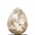 Salt and Pepper Diamond Fancy Brown Color 1.28 CT 7.78 x 5.85 x 3.19 MM Pear Cut Diamond! Natural Loose Diamond ! Christmas Gift for Her