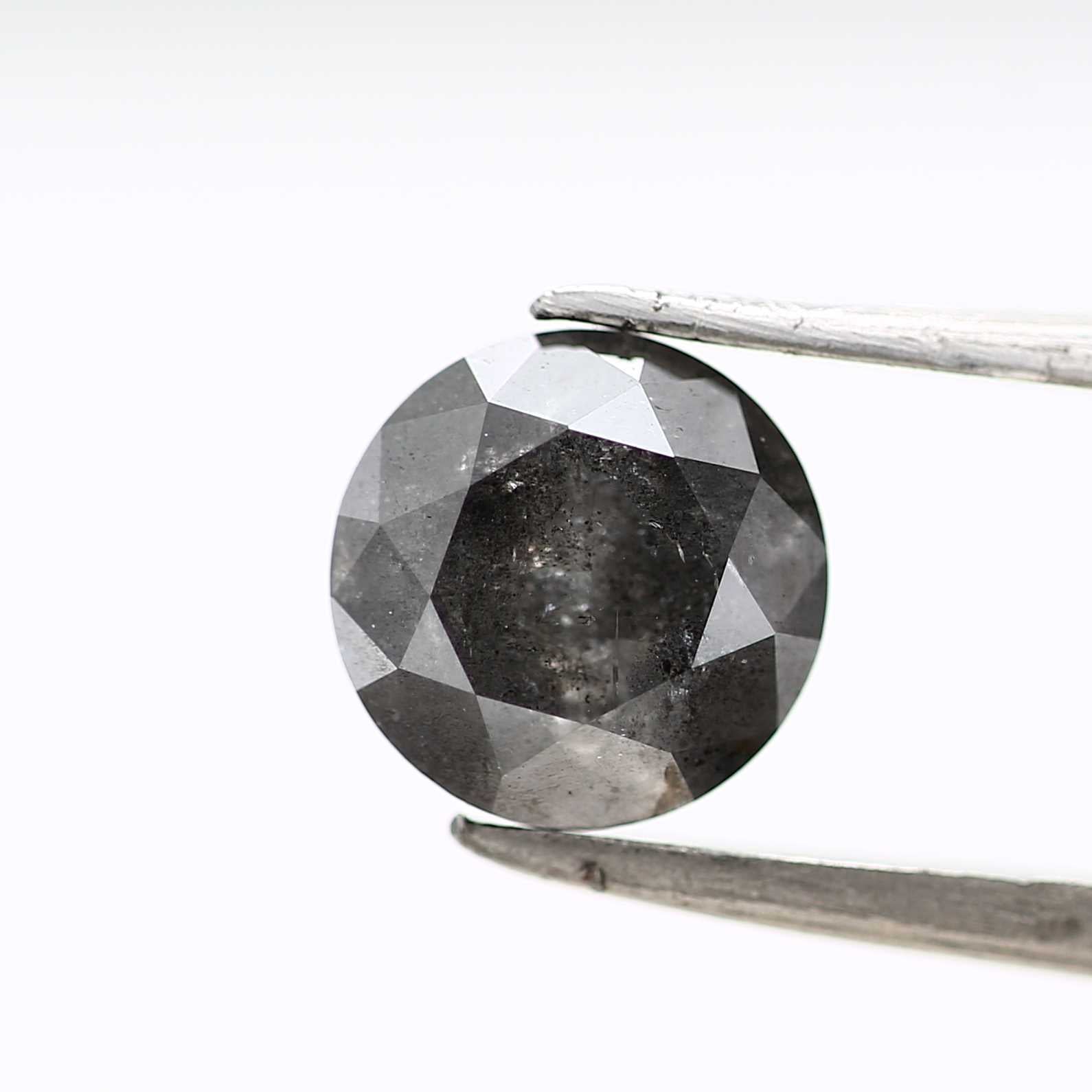 1.50 Carat Fancy Gray Round Shape Brilliant Cut Natural Loose Diamond